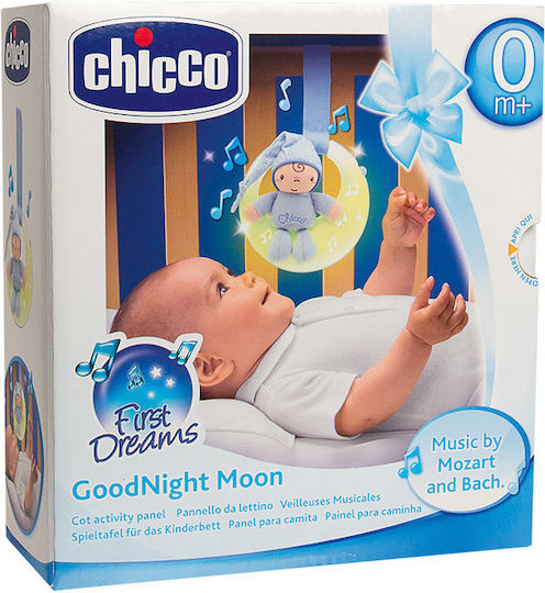 Chicco Κρεμαστό Παιχνίδι Αυτοκινήτου με Μουσική Φεγγαράκι Καληνύχτα για Νεογέννητα