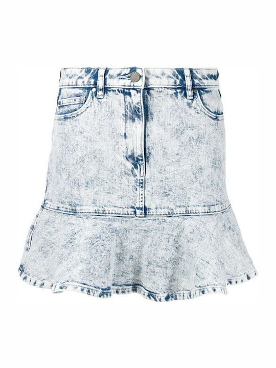 Denim Mini Skirt Blue