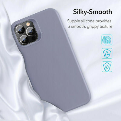 ESR Cloud Silicone Back Cover Gray (iPhone 12 / 12 Pro)