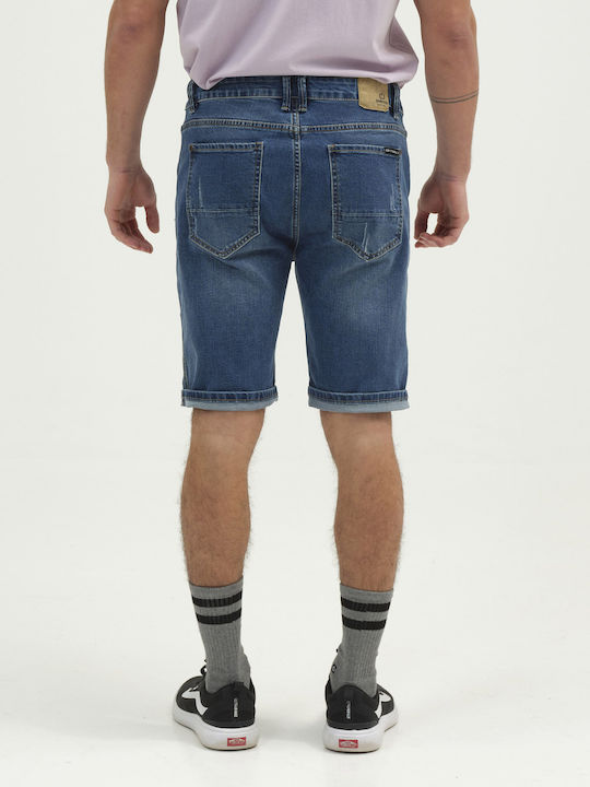 Men's Shorts Jeans Middle Blue
