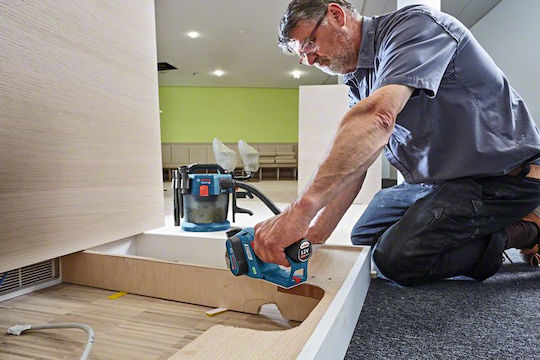 Bosch GHO 12V-20 Professional Planer 12V Solo with Suction System