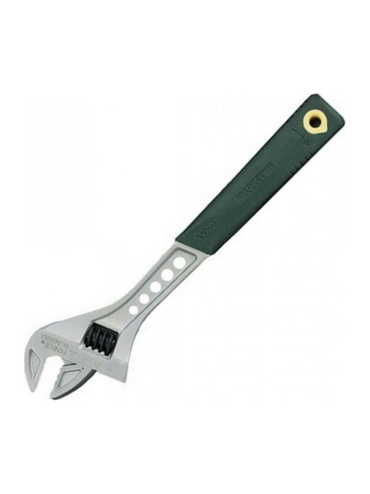 Force Französischer Schraubenschlüssel Länge 100mm 4" mit einer Maulöffnung von bis zu 17mm