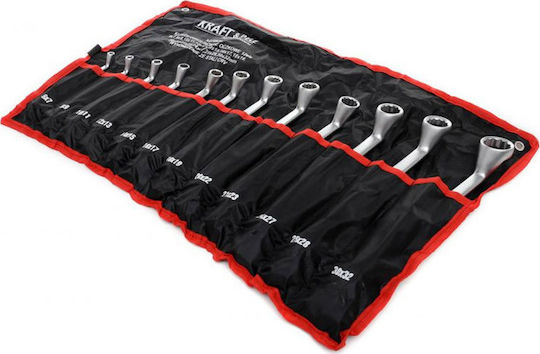 Kraft & Dele Set de 12 Duble Chei poligonale Curbe