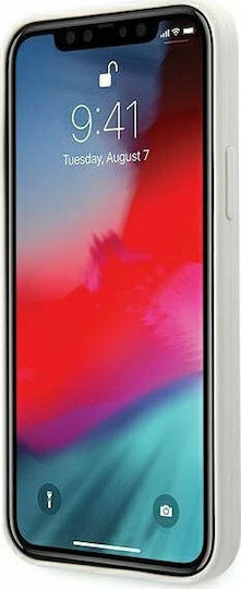 U.S. Polo Assn. Silicone Collection Back Cover Σιλικόνης Λευκό (iPhone 12 Pro Max)