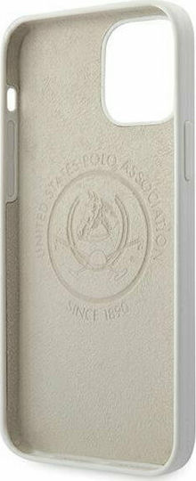 U.S. Polo Assn. Silicone Collection Back Cover Σιλικόνης Λευκό (iPhone 12 Pro Max)