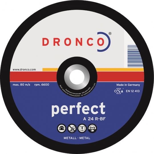 Dronco Disc de tăiere metal A 24 R Disc de tăiere Metalic 115mm