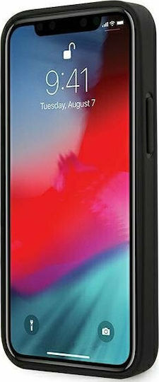 U.S. Polo Assn. Polo Embroidery Back Cover Silicone Black (iPhone 12 mini)