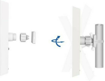Wisnetworks WCAP-AC-OL Access Point Wi‑Fi 5 Dual Band (2.4 & 5GHz) για Εξωτερική τοποθέτηση