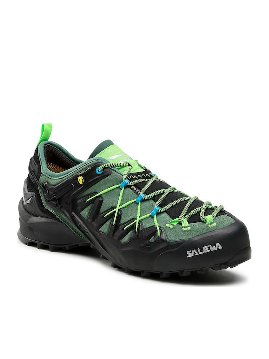 Salewa Wildfire Edge GTX Încălțăminte De Drumeție Pentru Bărbați Gore-Tex Verzi Salewa Wildfire Edge GTX Încălțăminte De Drumeție Pentru Bărbați Gore-Tex Verzi