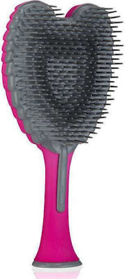 Tangle Angel Cherub 2.0 Soft Touch Electric Pink Brush Hair for Detangling