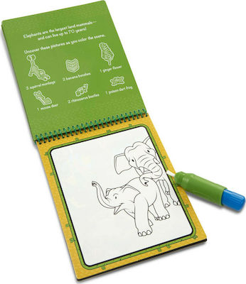 Melissa & Doug Painting Water Wow! Jungle Water Reveal Pad for Children 4++ Years