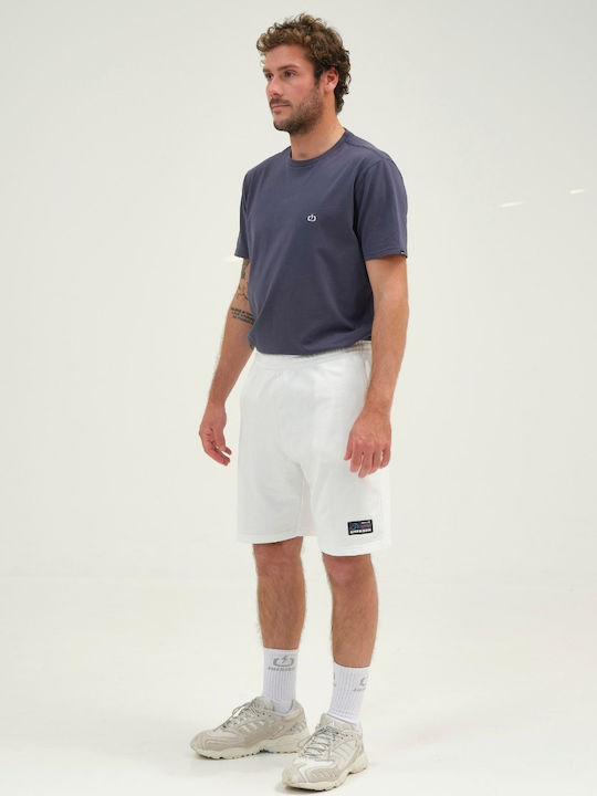 Sportliche Herrenshorts Weiß