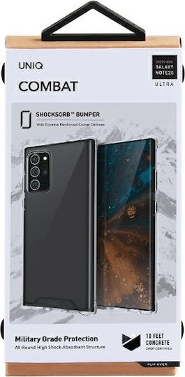 Uniq Combat Back Cover Plastic Negru (Galaxy Note 20 Ultra)
