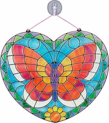 Melissa & Doug Stickers Stained Glass Made Easy Butterfly for Children 5++ Years