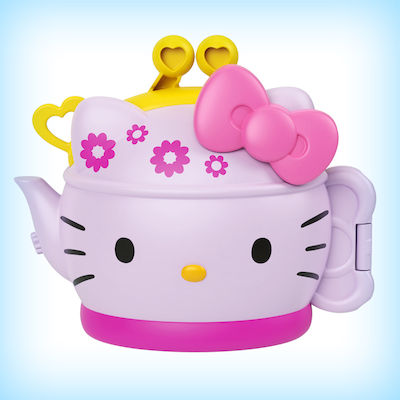 Mattel Παιχνίδι Μινιατούρα Hello Kitty Tea Party Με Σημειωτάριο για 4+ Ετών