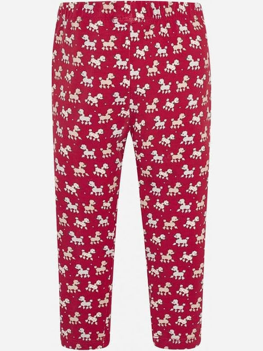 Mayoral Kids Legging Long Red