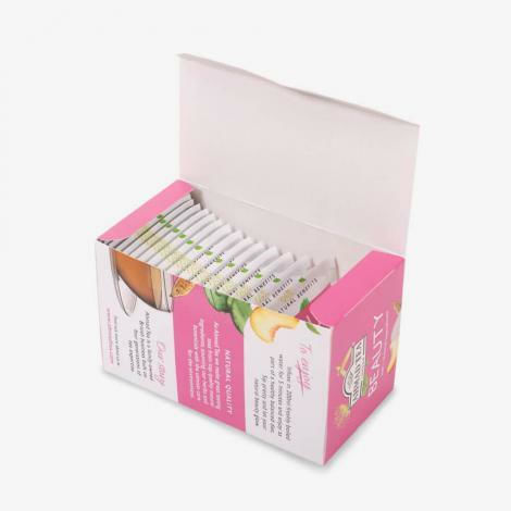 Ahmad Tea Beauty Amestec de ierburi Piersici, Carob și Petale de Trandafir 20 Pungi