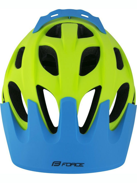 Force Raptor Bicycle Helmet Mountain Green