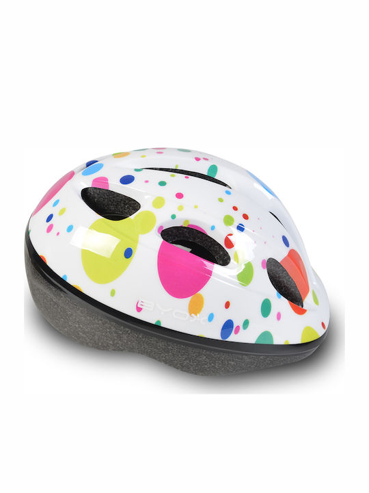 Byox Y03 Kids' Helmet for City Bike Multicolour with LED Light