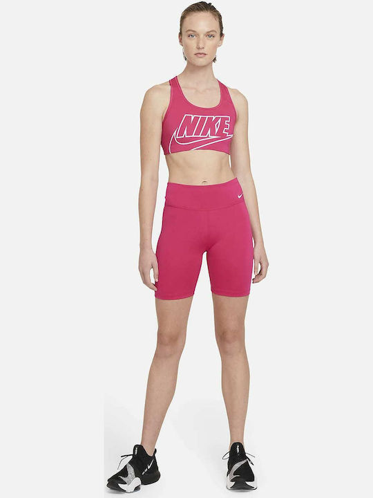 Swoosh Futura Γυναικείο Αθλητικό Μπουστάκι Φούξια