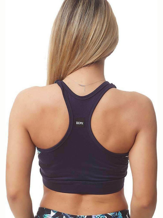 Bodymove -81 Frauen Sport-BHs Sport-BH Marineblau