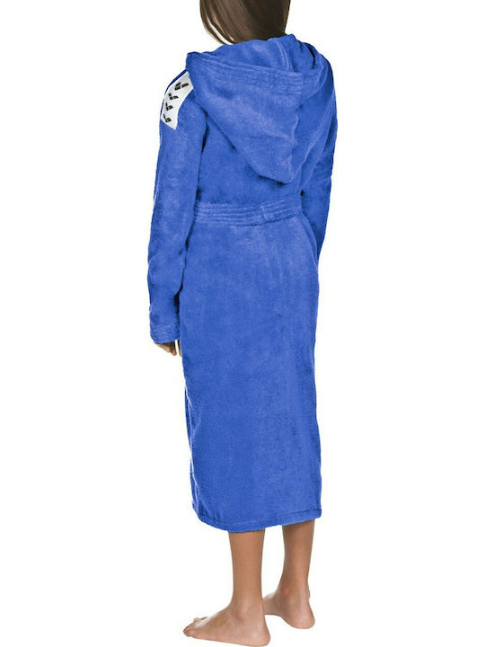 Arena Core Soft 002015-721 Kids Swimming Bathrobe Blue