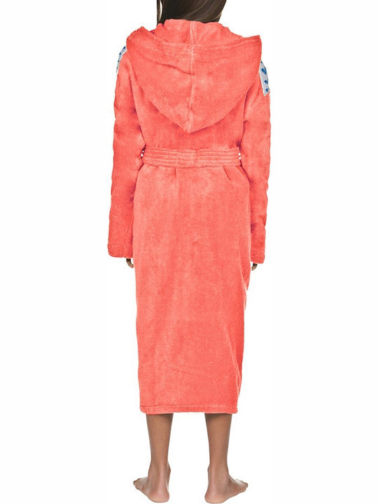 Arena Core Soft 002016-901 Kids' Swimming Bathrobe Cotton Pink