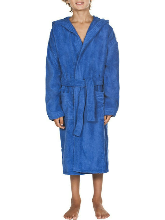 Arena Core Soft 002015-721 Kids Swimming Bathrobe Blue