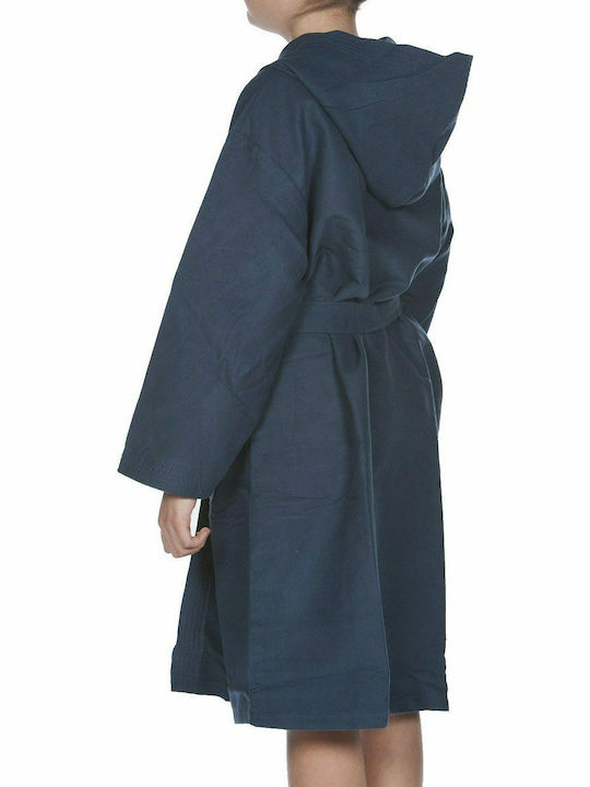 Arena Zeal 000925-701 Kids Swimming Bathrobe Blue