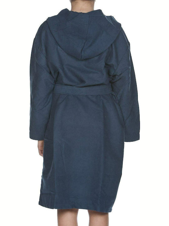 Arena Zeal 000925-701 Kids Swimming Bathrobe Blue