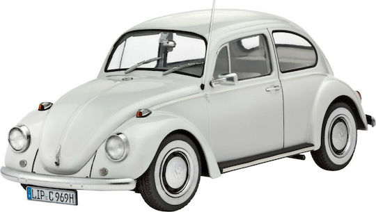 Revell Volkswagen VW Beetle Limousine 1968 Modeling Figure Car Gray in Scale 1:24 with Glue and Paints 708.3cm.