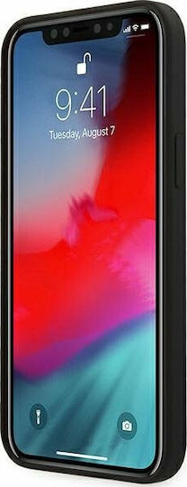 Ferrari On Track Silicone Back Cover Σιλικόνης Μαύρο (iPhone 12 / 12 Pro)