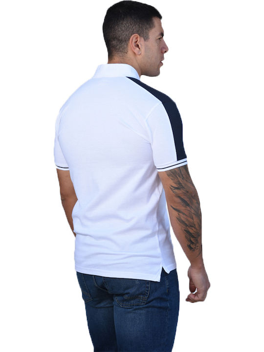 Polo T-Shirt Weiß