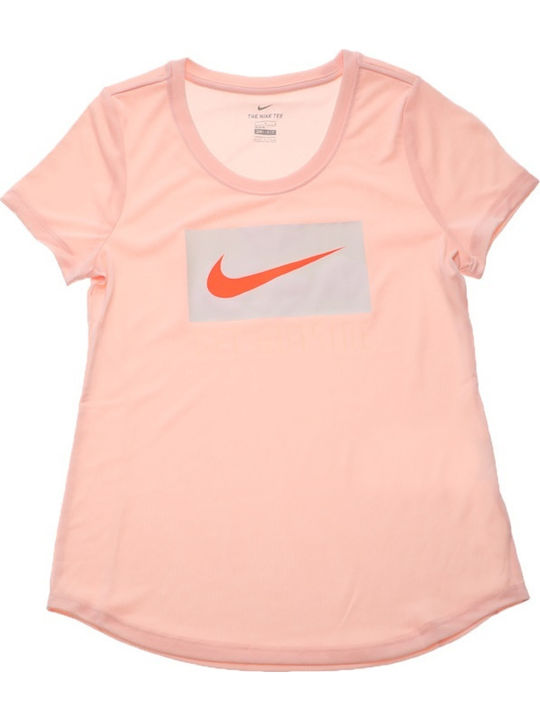 Nike Kids Blouse Short Sleeve Pink