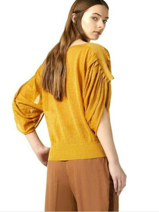 Liu Jo - Women's Blouse APC19006MA60500-4574, GOLD, WOMAN