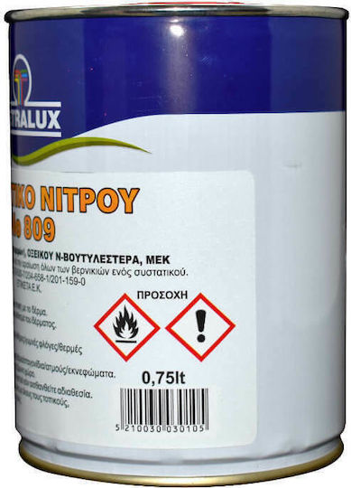 Tetralux Νο 809 Διαλυτικό Νίτρου Διάφανο 750ml