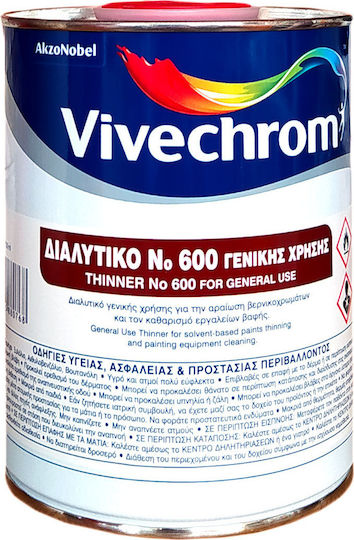 Vivechrom Νο 600 Mai subțire Transparent Utilizare generală 750ml 5175187