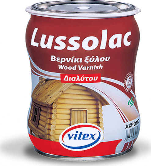 Vitex Lussolac Lac de finisare Poliuretan Baza solventă 407 Castan Strălucitor 750ml