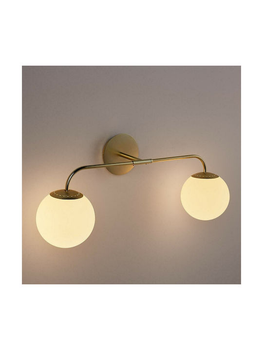 La Redoute Interieurs Moricio Leuchte Wand Gold 61.3x59cm