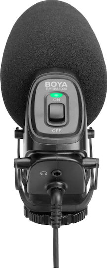 Boya BY-BM3030 Πυκνωτικό Μικρόφωνο 3.5mm Shock Mounted για Φωνητικά