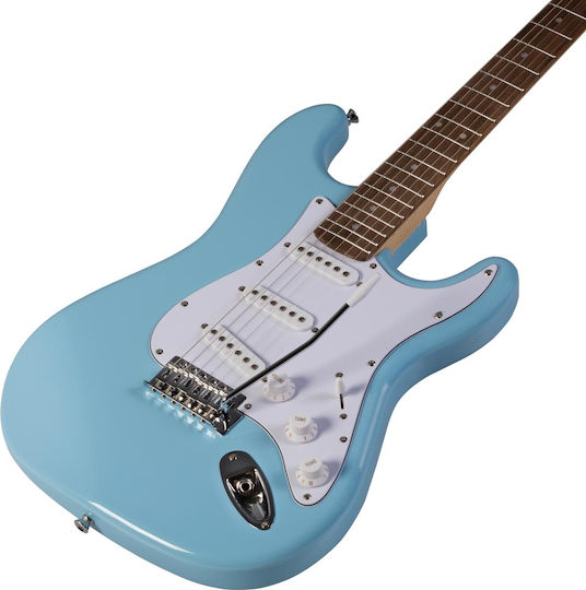 Soundsation Rider Standard S Ηλεκτρική Κιθάρα με SSS Διάταξη Μαγνητών Tropical Blue