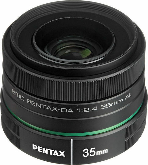 Pentax Crop Φωτογραφικός Φακός SMC DA 35mm F/2.4 AL Σταθερός για Pentax K Mount Μαύρος