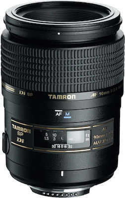 Tamron Full Frame Φωτογραφικός Φακός SP AF 90mm F2.8 Di Telephoto / Macro για Canon EF Mount Black