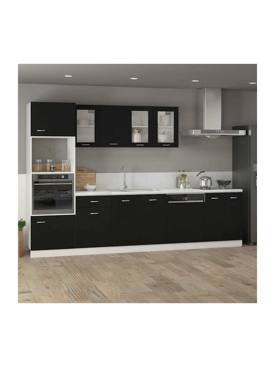 Schrank Wand Black 39.5x31x60cm
