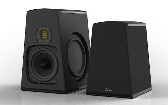 GoldenEar Aon 3 Paar Hi-Fi Lautsprecher Buch selbst 250W 2 Anzahl von Fahrern B27.9xT22.9xH35.6cm. Schwarz