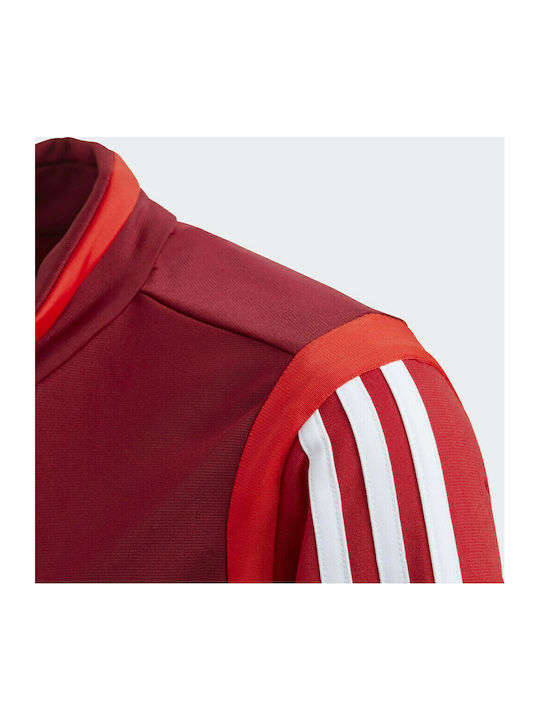 Athletic Kids Cardigan Red Tiro 19 Presentation