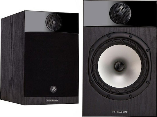 Fyne Audio F300 Ζεύγος Ηχείων Hi-Fi Βιβλιοθήκης 35W 2 Δρόμων Π15.6xΒ21.1xΥ25εκ. Μαύρο