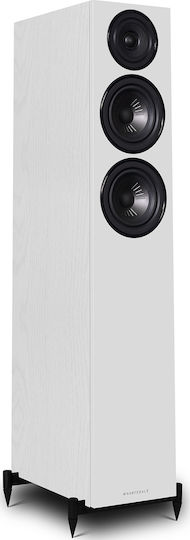 Wharfedale Diamond 12.4 S019.31711 Pair of Hi-Fi Speakers Floor 200W 2.5 No of Drivers W20xD35xH110cm. White