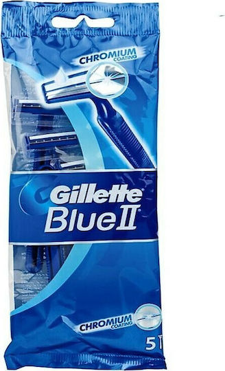 Gillette Blue II mit 5Stück