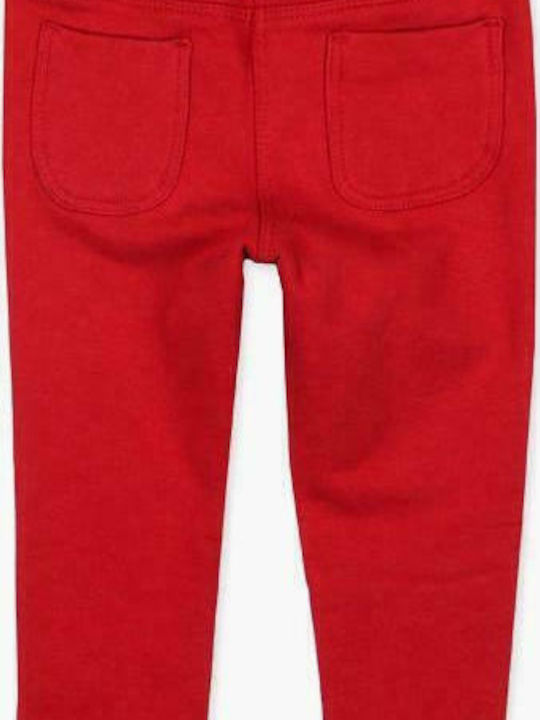 Boboli Kids Fabric Trousers Red